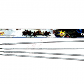 Свеча бенгальская 65 см (4шт) Новогодние желтые СБ4650 - Большие бенгальские огни в Комсомольске-на-Амуре